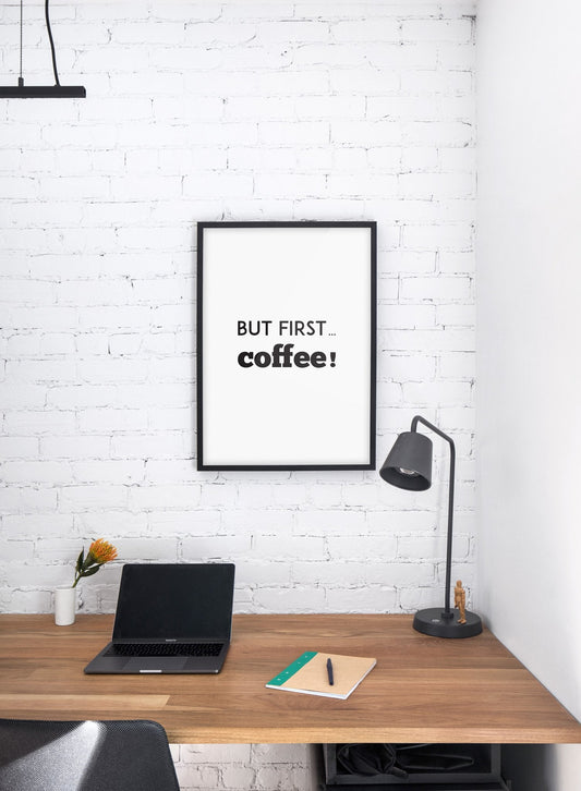 But First… Coffee, Poster