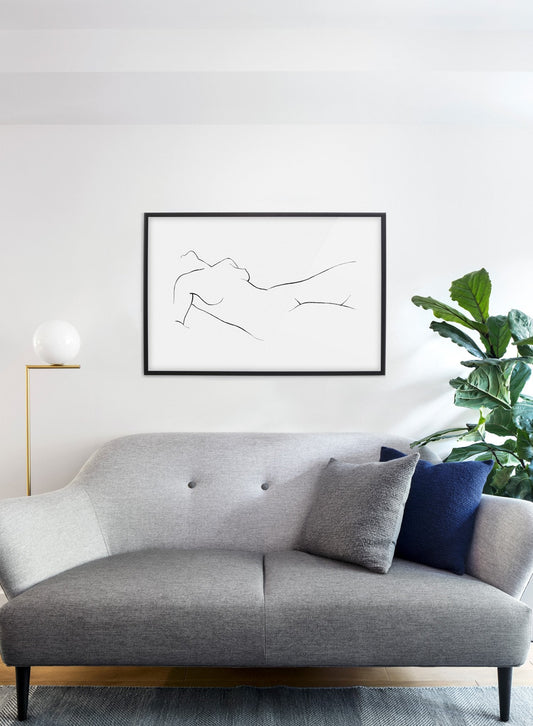 Nude Landscape, Poster