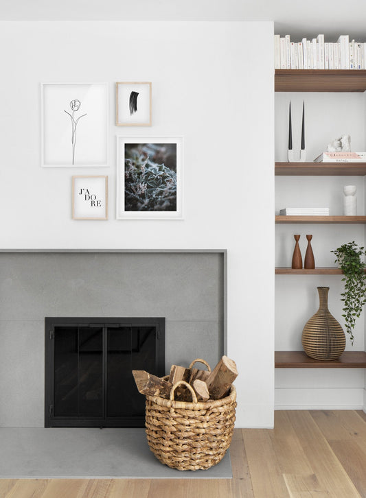 Winter Flowers, Poster