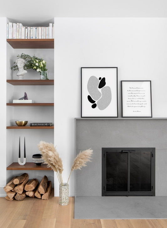 Stone Shapes, Poster
