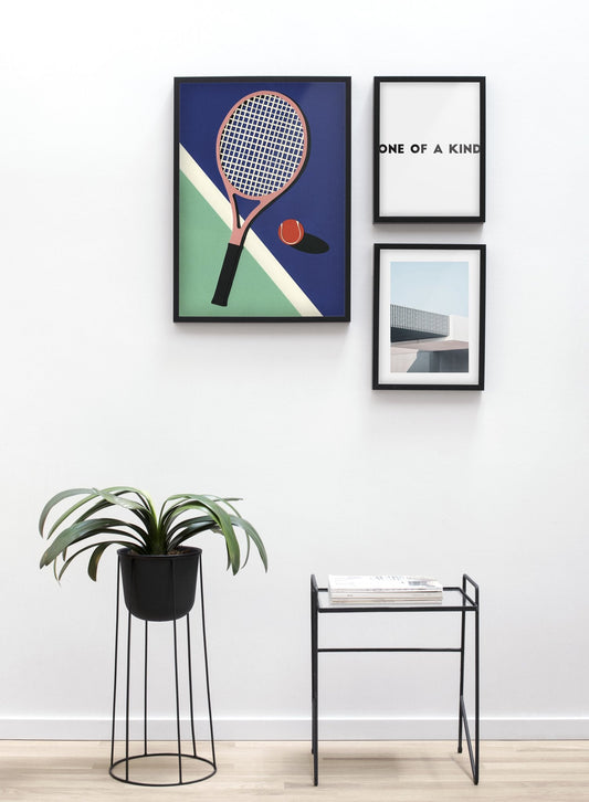 Tennis Racket, Poster
