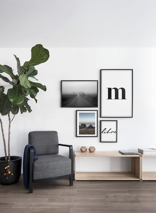 Lowercase Letter M, Poster