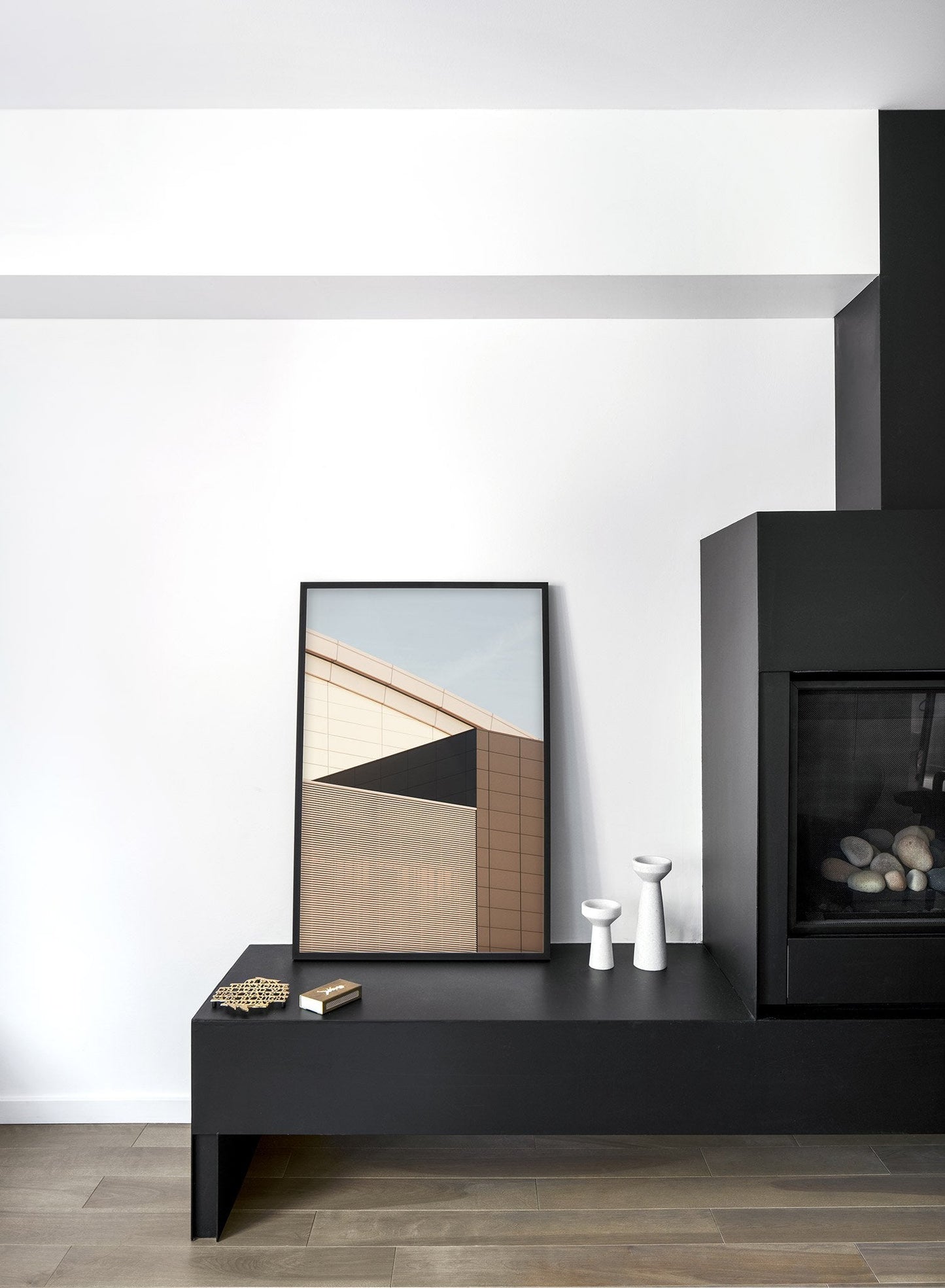 Beige Bricks, Poster