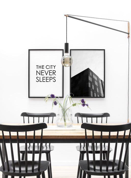 The City Never Sleeps, Poster