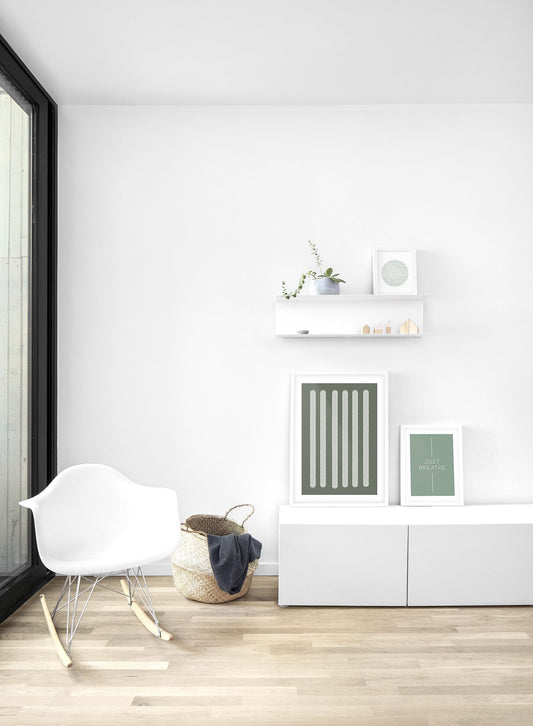 Two-Toned in Green, Poster