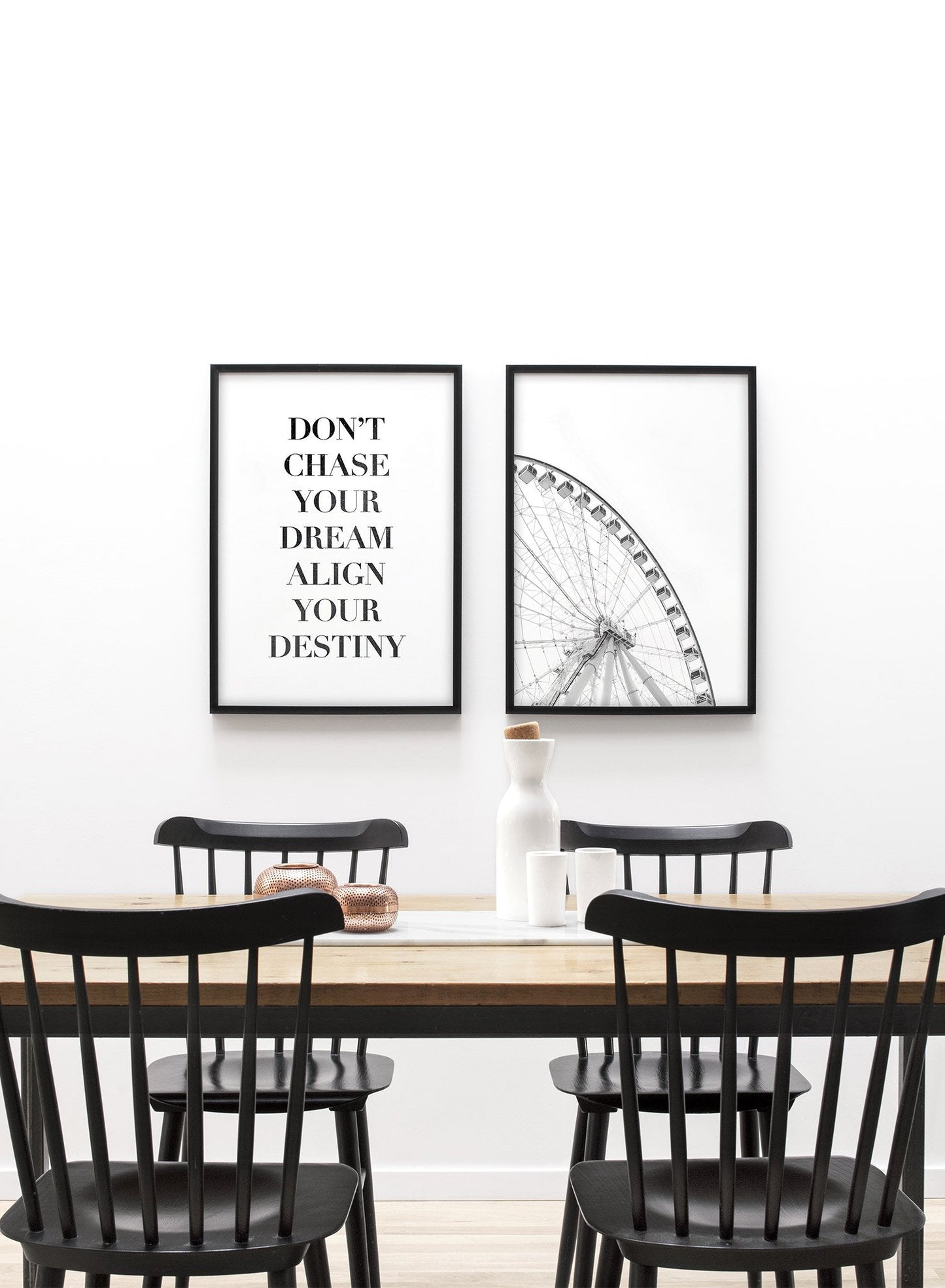 Align Your Destiny, Poster