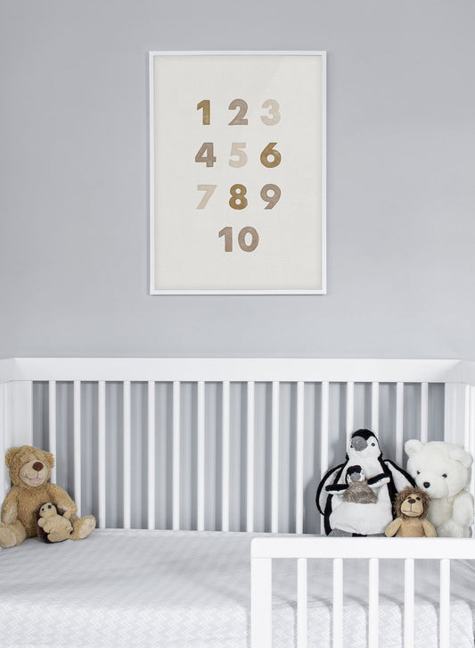 Numbers in Beige, Poster