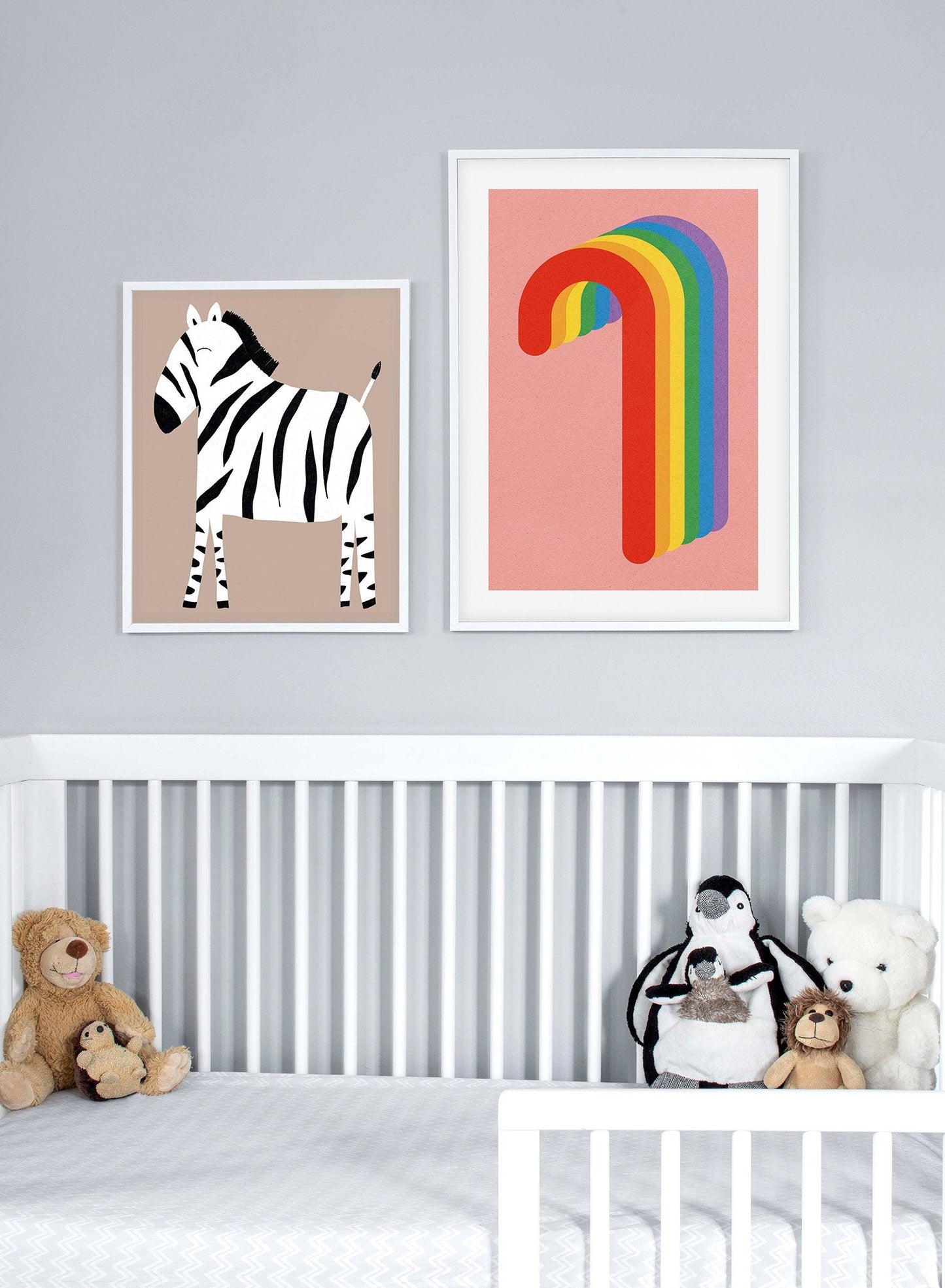 Rainbow Candy Cane, Poster