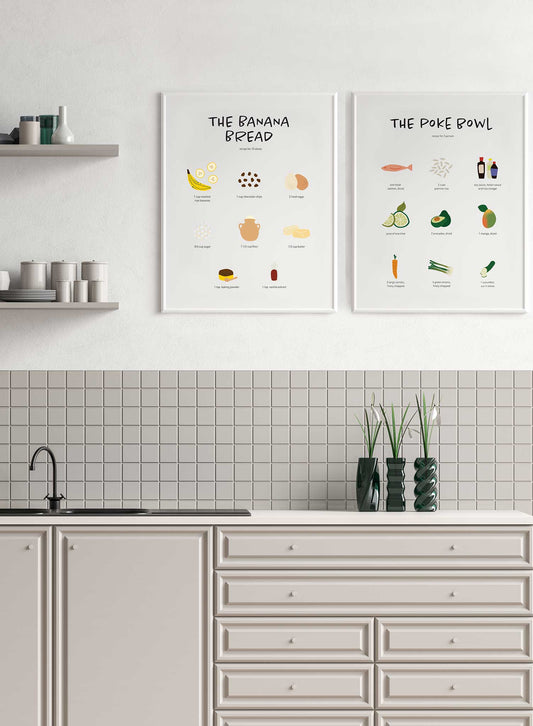 Banana Bread Recipe, Poster