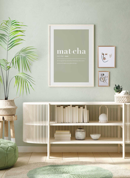 Matcha, Poster