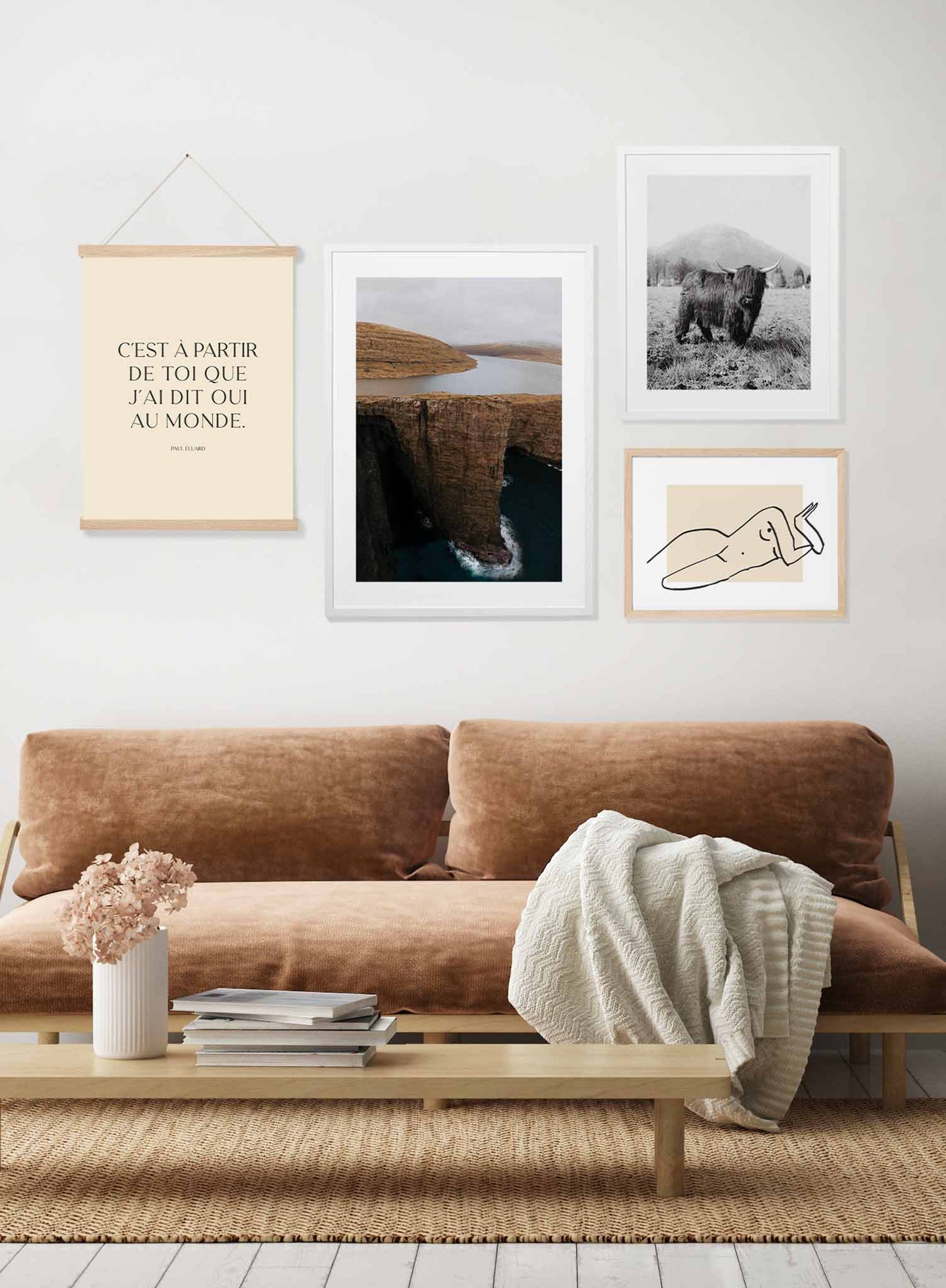 Serene Precipice, Poster