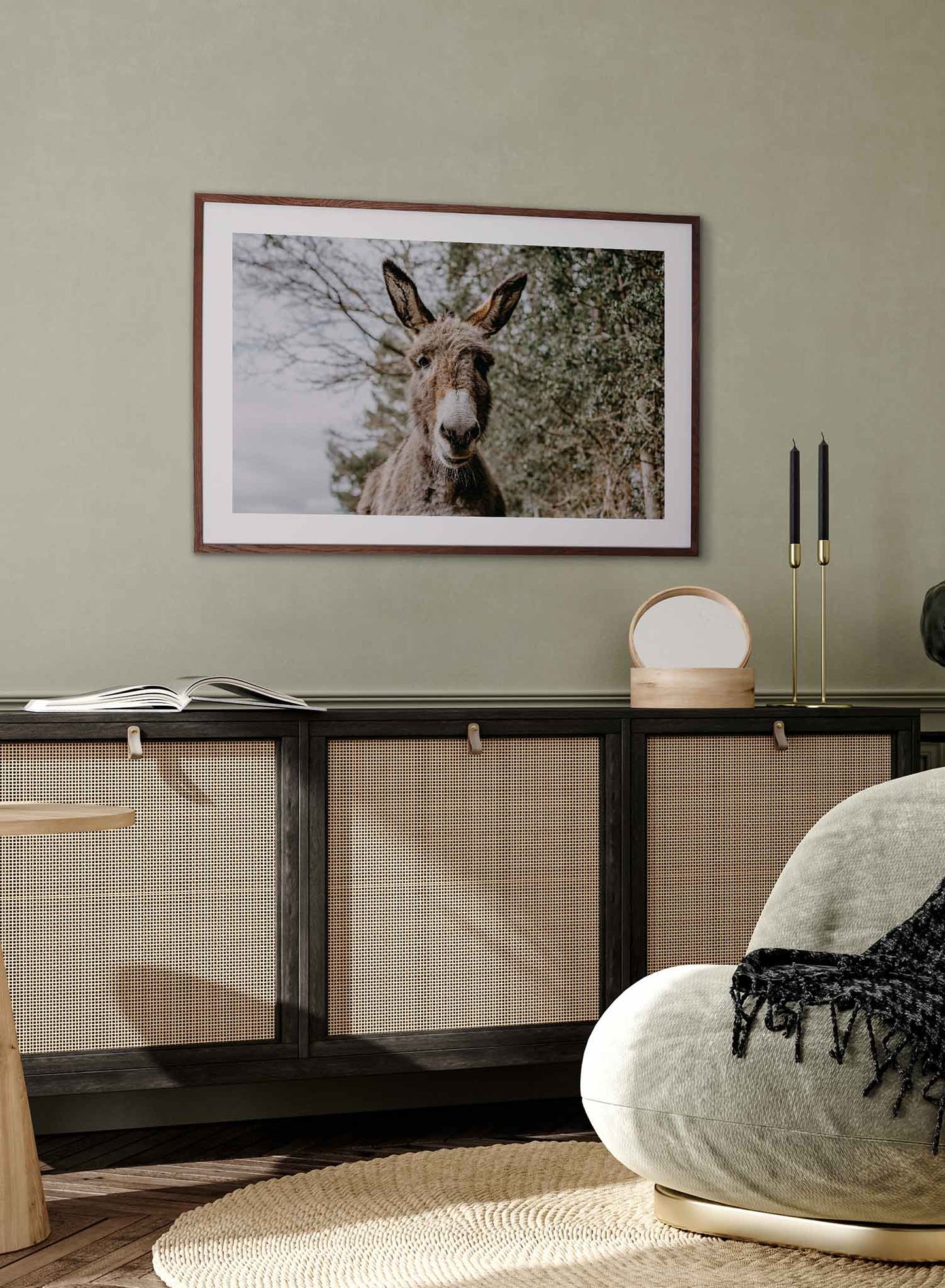 Friendly Donkey, Poster