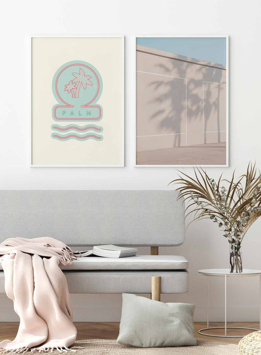 Neon Palms, Poster