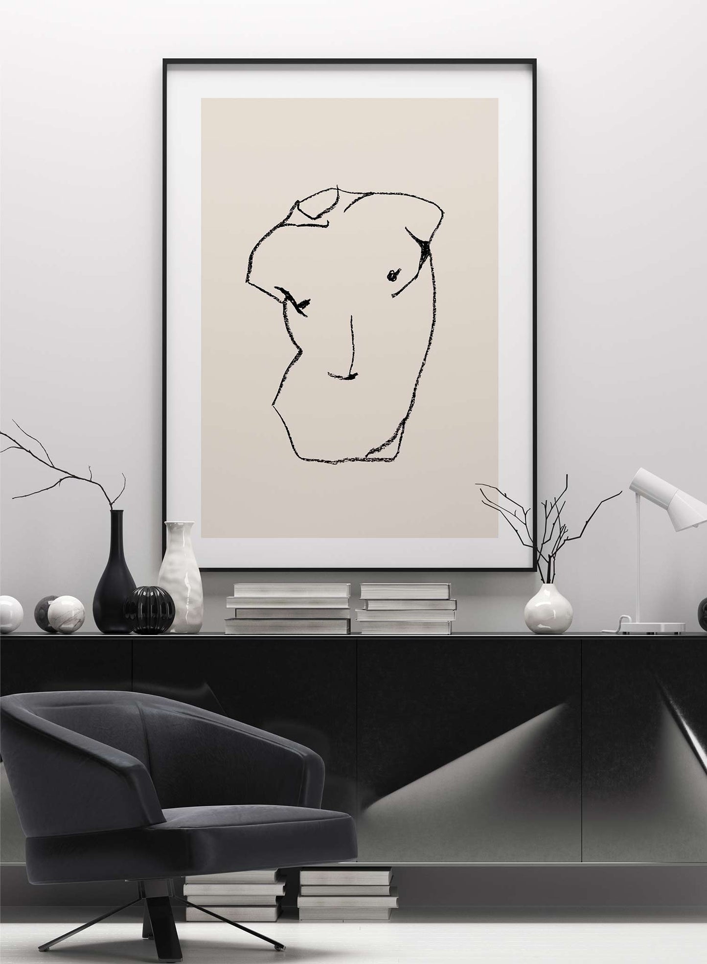 Statuesque, Poster