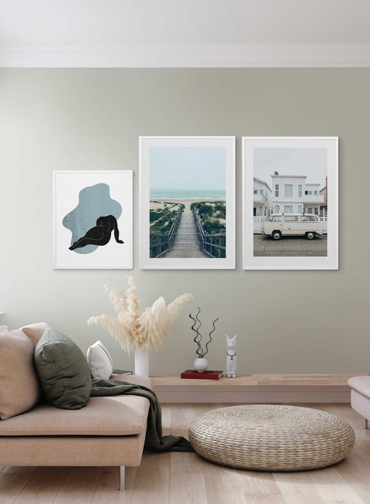 Beach Entrance, Poster