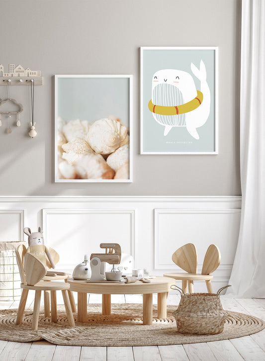 Whale Floatie, Poster