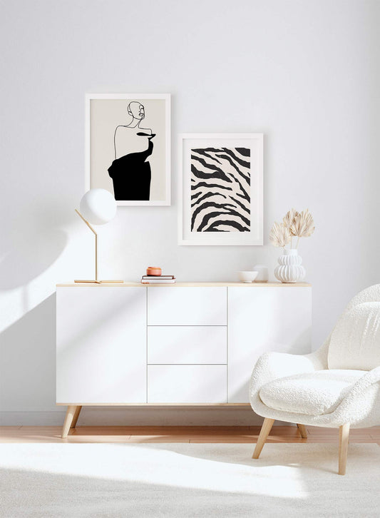 Zebra Print, Poster