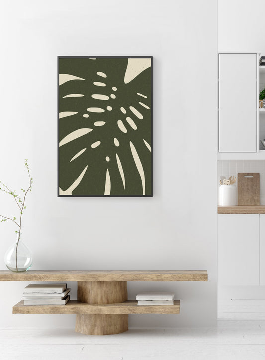Monstera Shadow, Poster