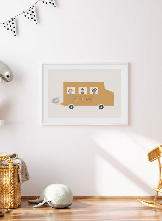 School Bus, Poster