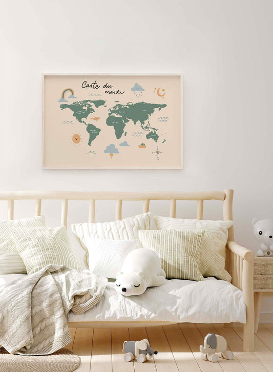 Globe Trotter in French, Poster