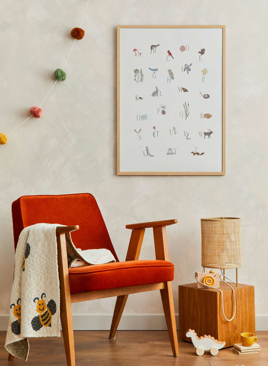 Woodland Lesson in French, Poster