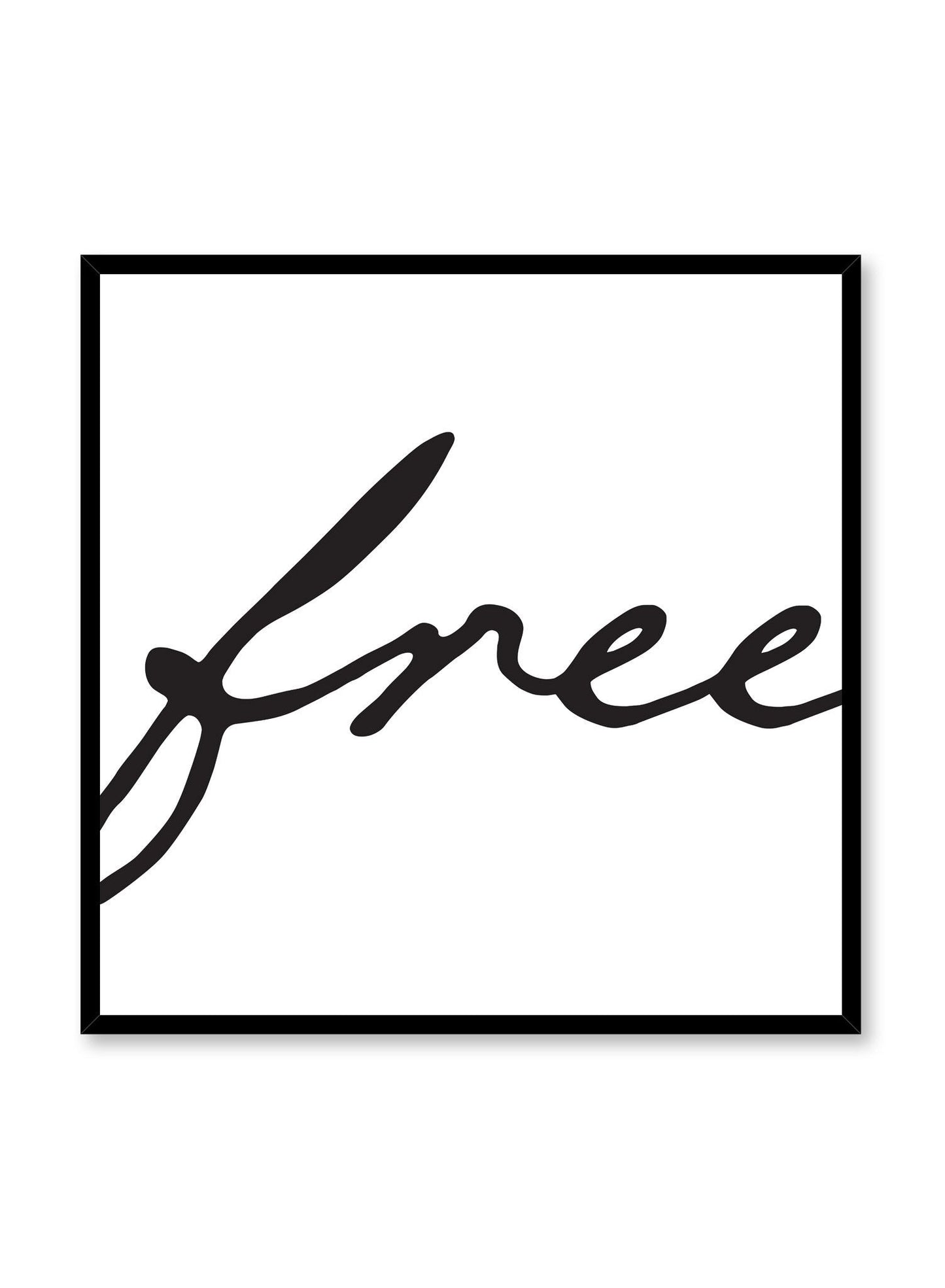 Free, Poster
