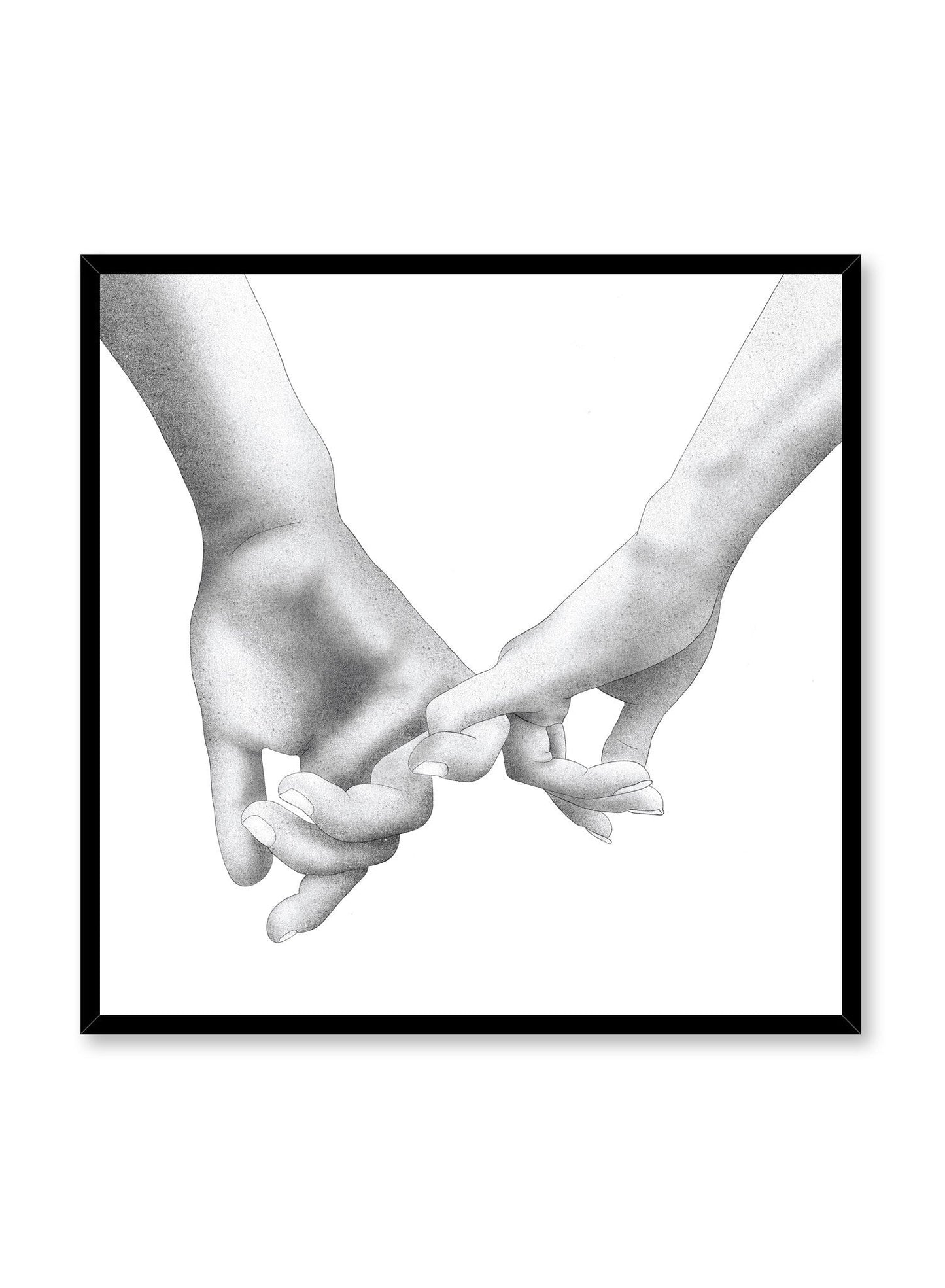 Holding Pinkies, Poster