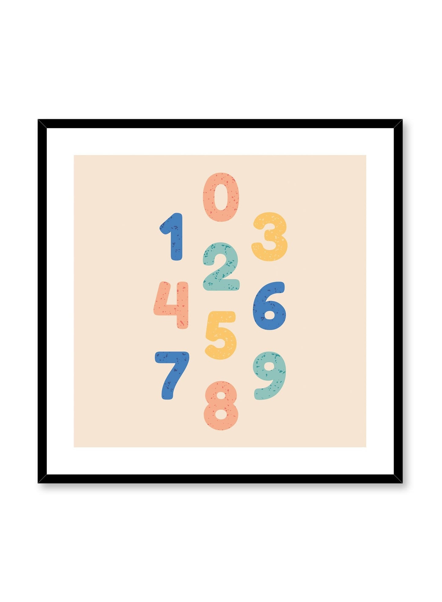 Numbers, Poster