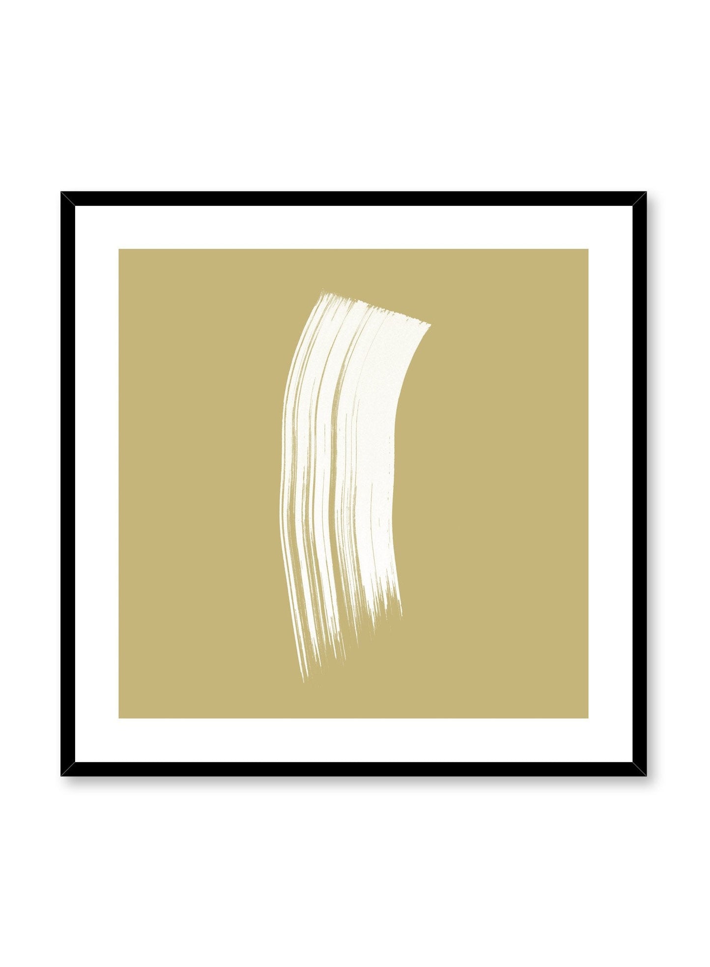 Golden Brushstroke, Poster