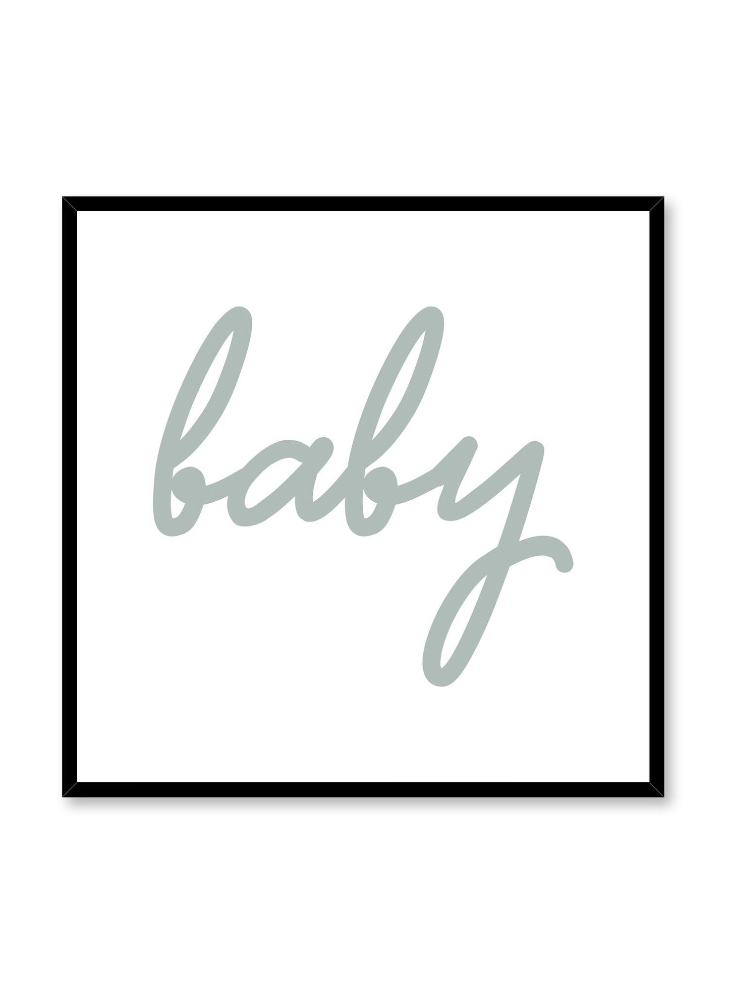 Baby in Green, Poster