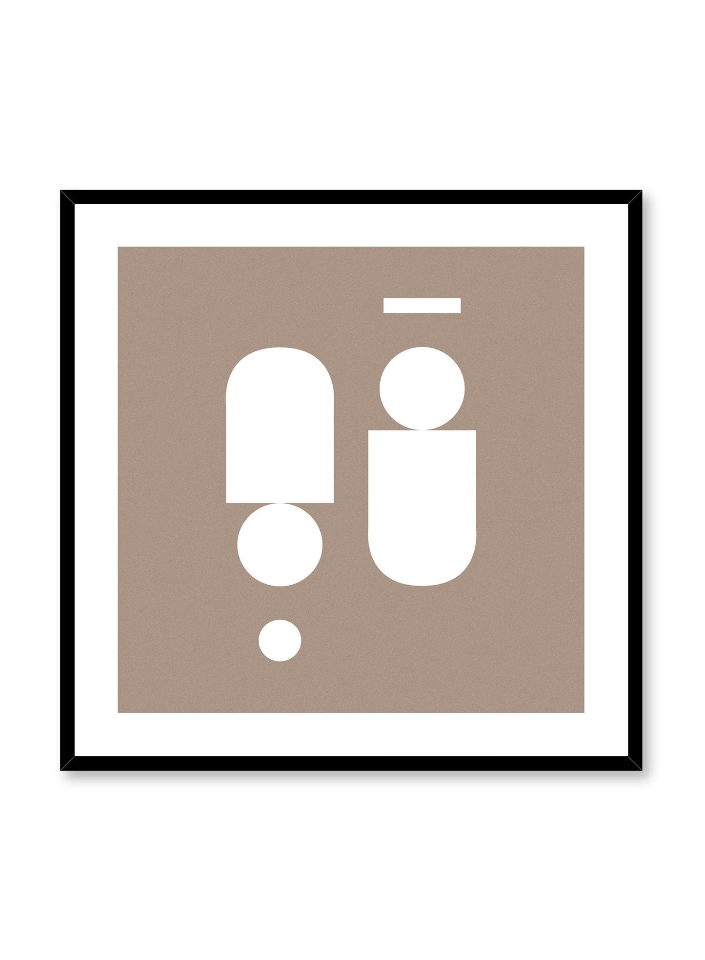 Near Symmetry in Beige, Poster