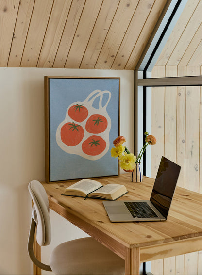 Bagful of Tomatoes, Poster