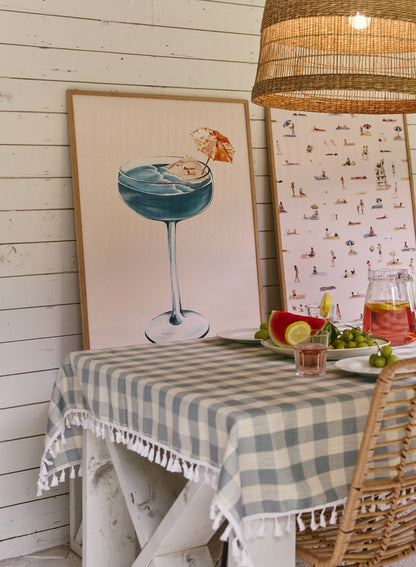 Poolside Sip, Poster