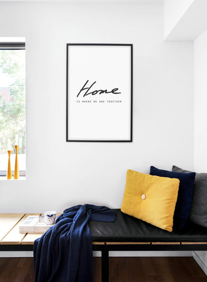 Home Is, Poster