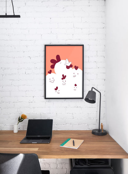 Chirpy Chicks, Poster