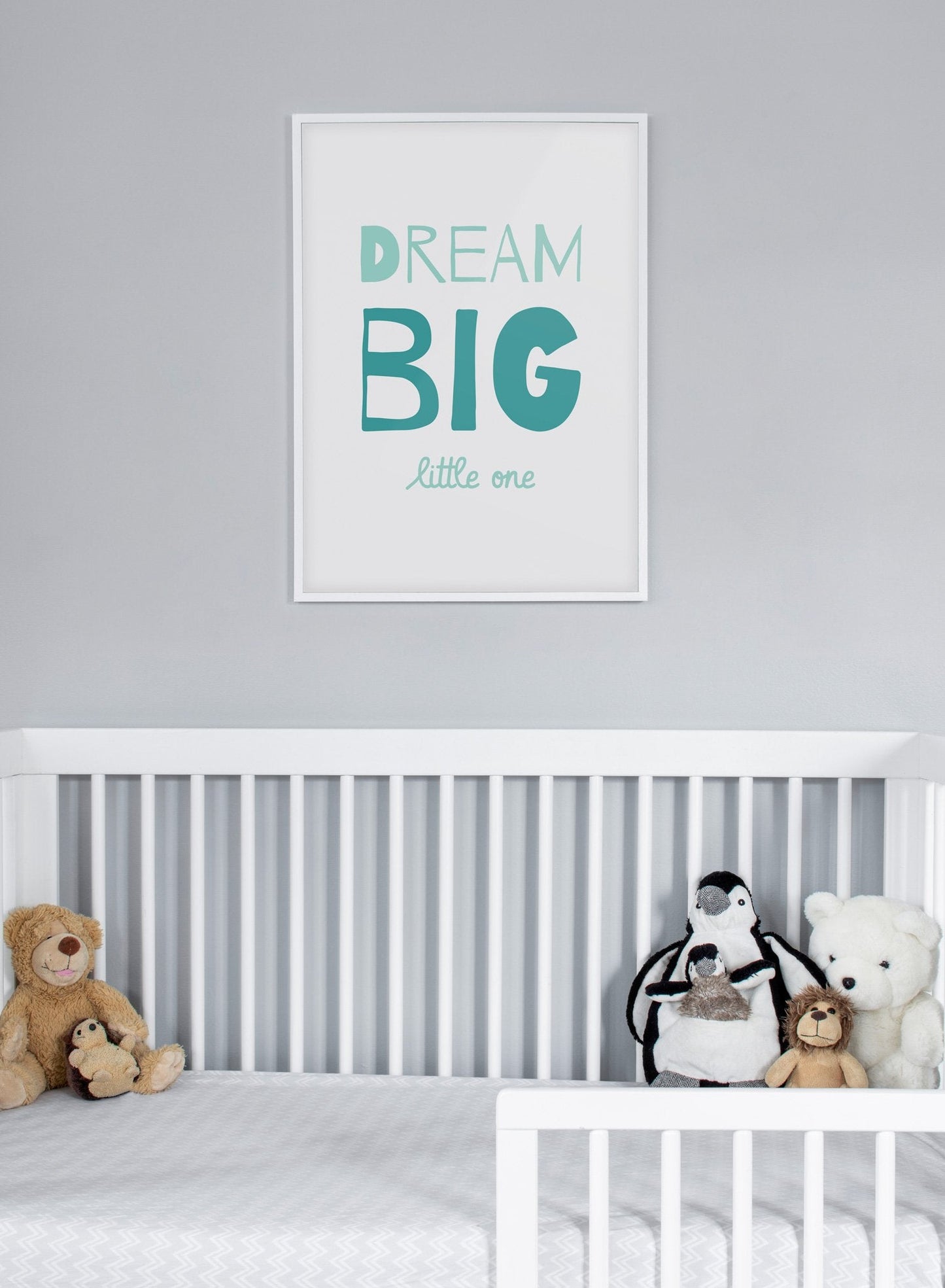 Dream Big in Turquoise, Poster