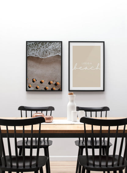 Life is a Sandy Beach, Poster