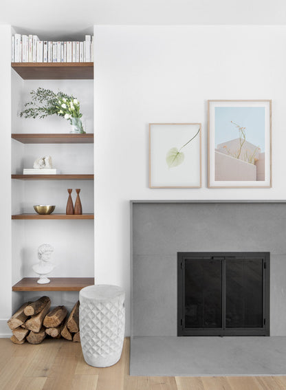 Feathery Plants, Poster