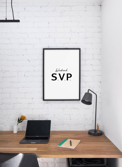 Weekend S.V.P. Poster