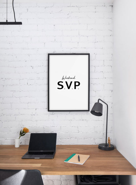 Weekend S.V.P. Poster