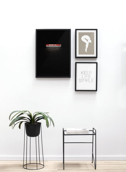 Exit, Poster