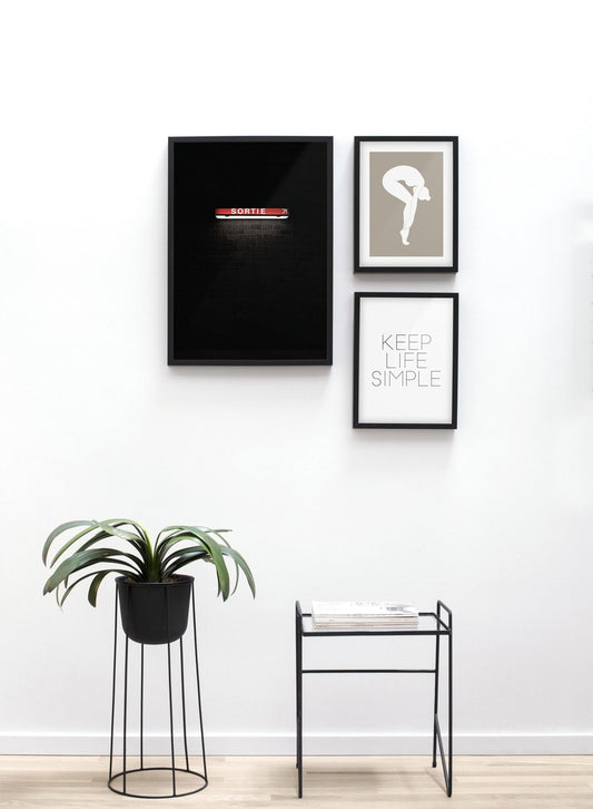Exit, Poster