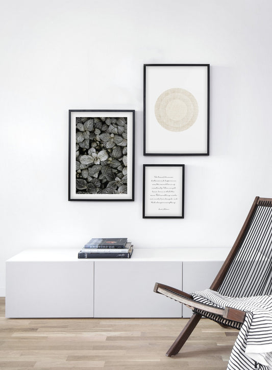Patterned Leaves, Poster