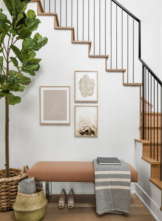 Flow in Beige, Poster