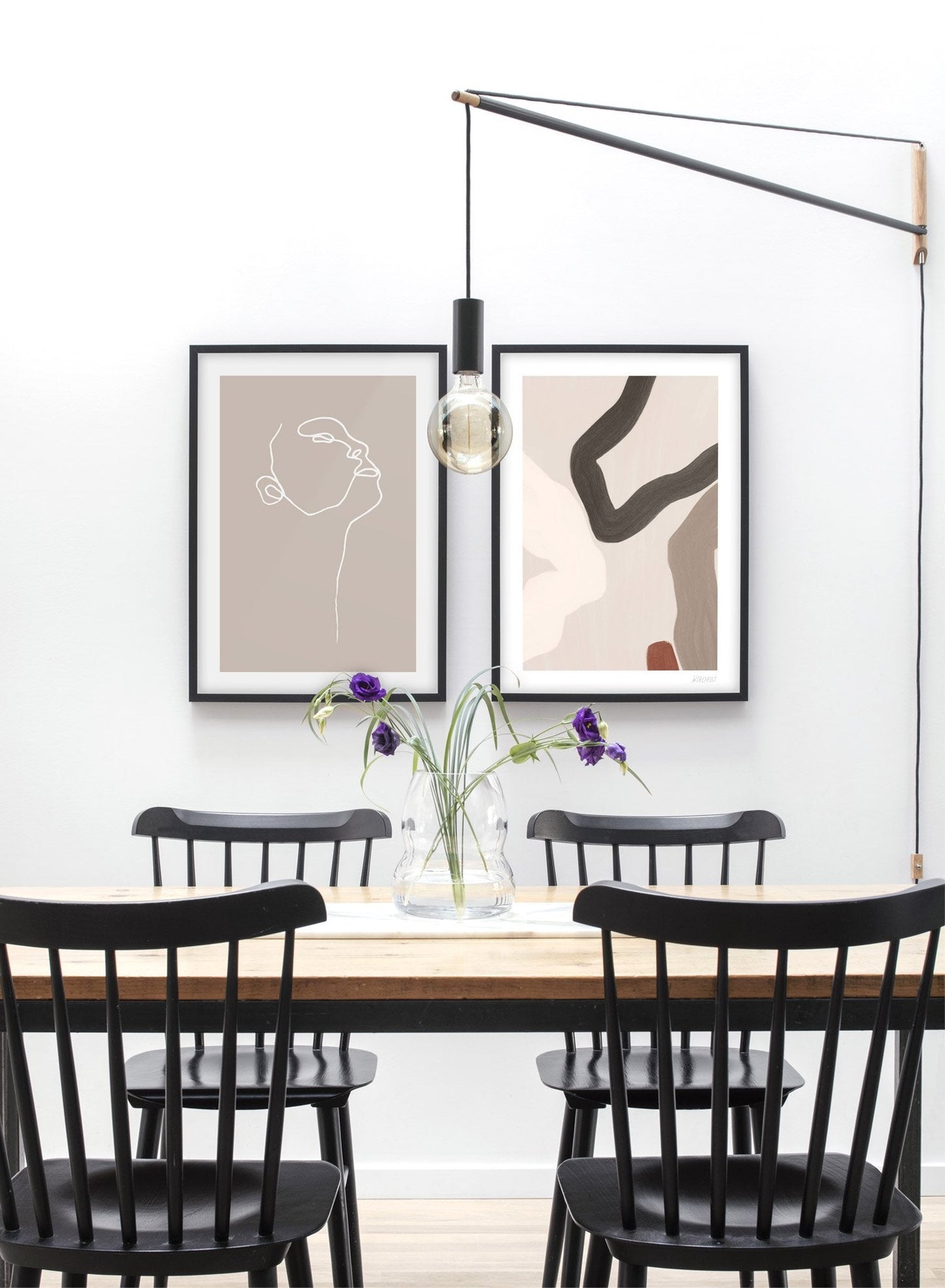 Profile in Beige, Poster