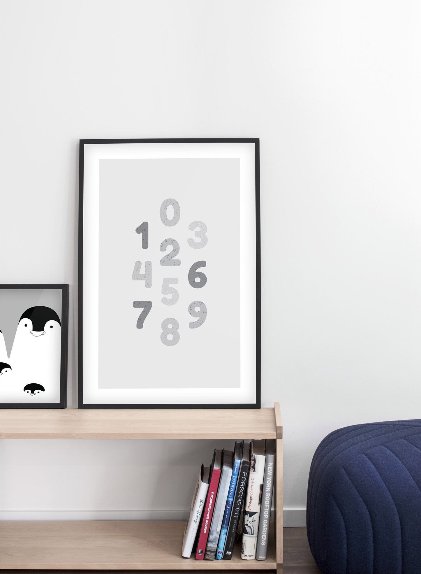 Numbers in Black, Poster