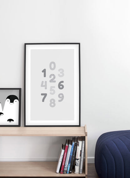 Numbers in Black, Poster