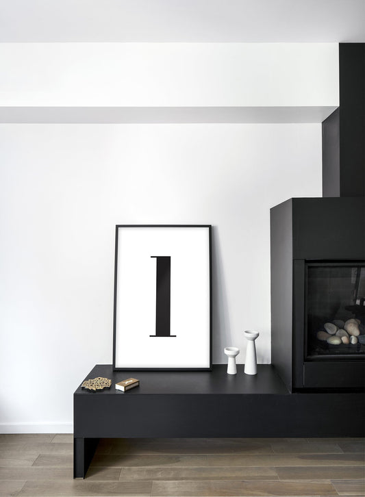 Lowercase Letter L, Poster