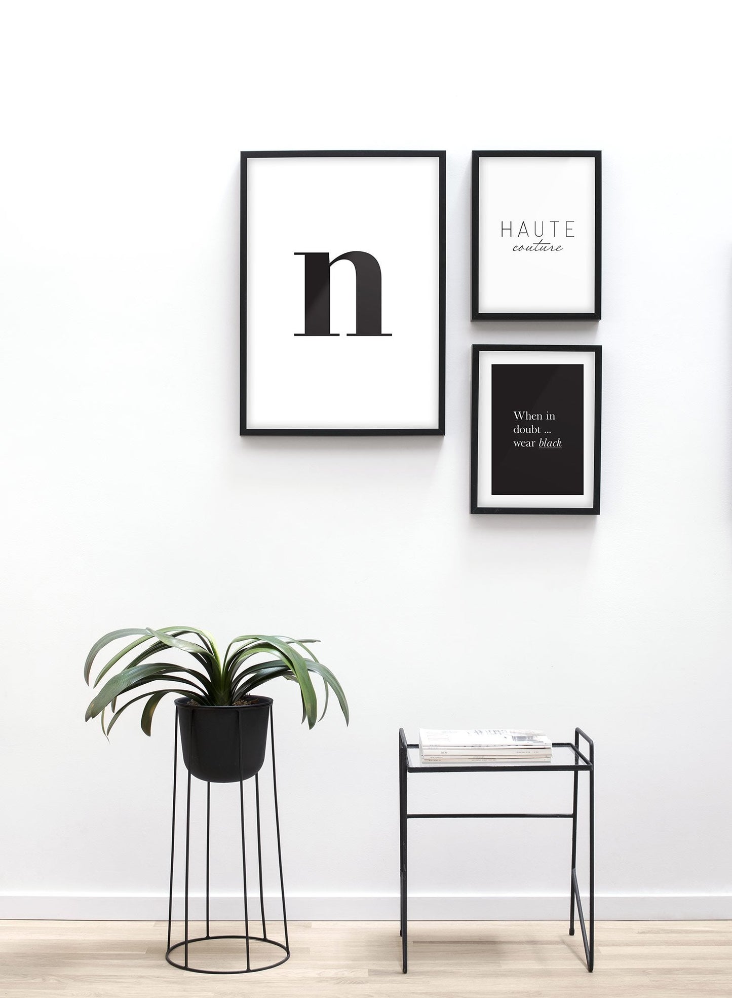 Lowercase Letter N, Poster
