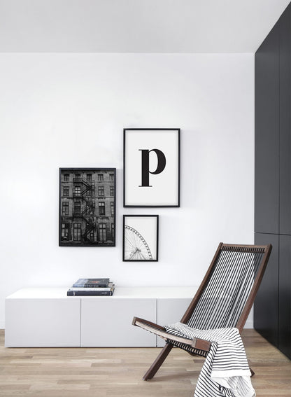 Lowercase Letter P, Poster